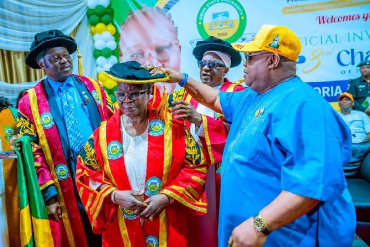 Governor Adeleke Tasks New UNIOSUN Chancellor Victoria Samson to Drive University Growth