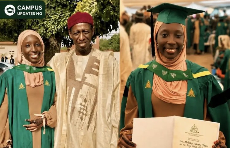 Meet Abubakar Fatima, ABU Zaria Best Female Graduating Student in Design