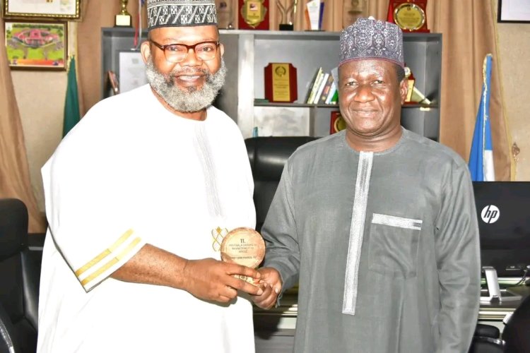 UNIMAID Theatre Arts Department Sweeps International Awards, Presents Trophies and Maiden Journal to VC
