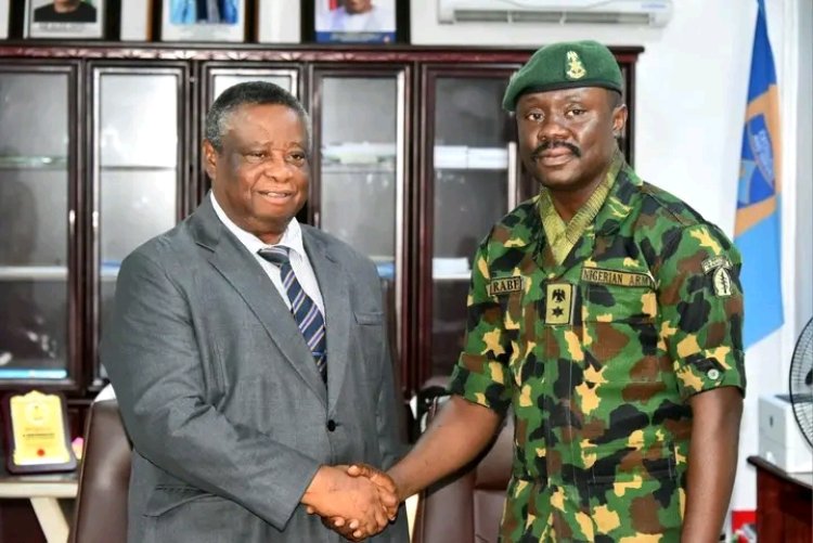 ABSU Vice-Chancellor Pledges Support for New Army Commander to Strengthen Campus Security