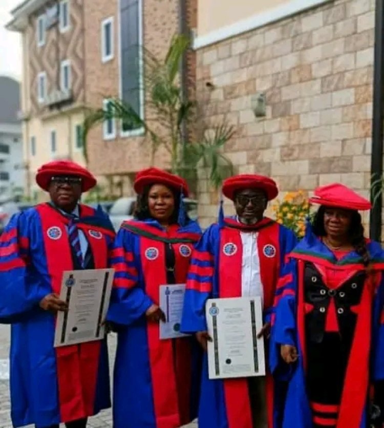Federal Polytechnic of Oil and Gas Community Celebrates Staff on Professional Fellowship Honours