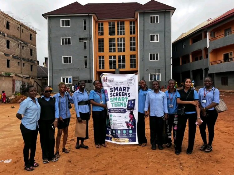 ESUT Mass Comm Students Champion Responsible Tech Use Among Youth at Judith Foundation Schools