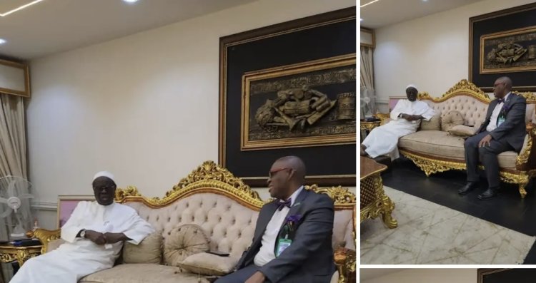 Caleb University Visitor Pays Condolence Visit to Pa Odunmbaku on Loss of Wife, Describes Late Matriarch as a Pillar of Faith and Service