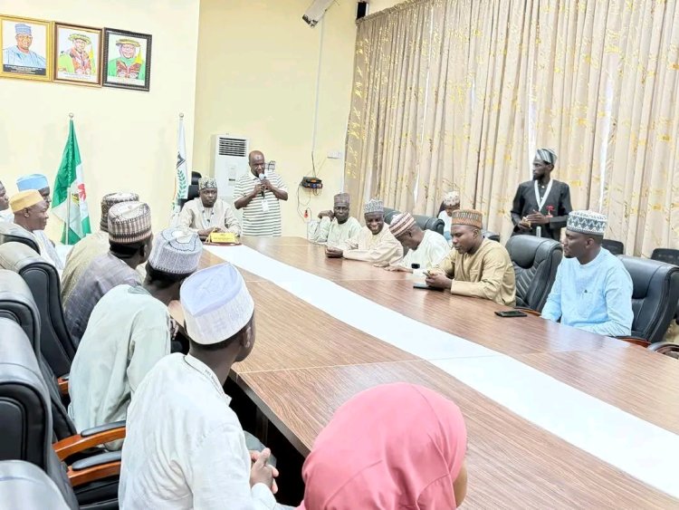 Pompomari Old Airport Charity Association Visits KIU VC, Commends Community Development Efforts