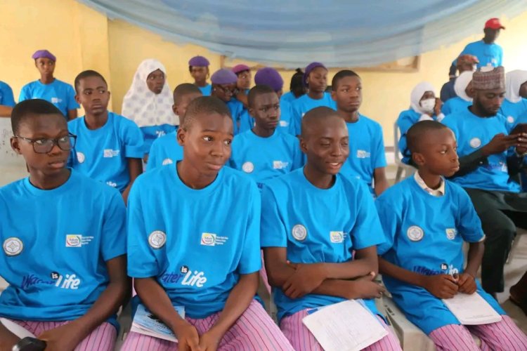 FUTMINNA, Future Earth Water Cluster Sensitize Secondary School Students on Chanchaga River Water Conservation