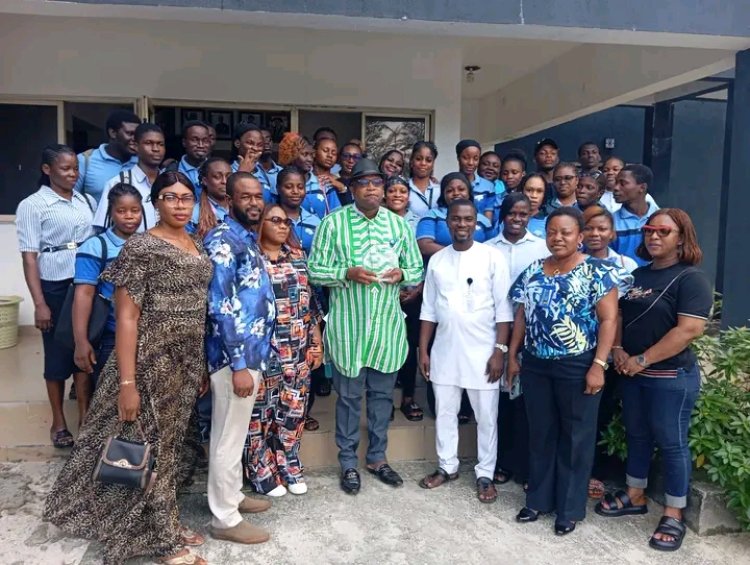 Federal Polytechnic of Oil and Gas Department Honours Rector for Leadership and Accreditation Success