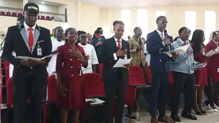 ESUT Swears In New SUG Executives, VC Urges Student Leaders to Promote Peace, Not Confrontation