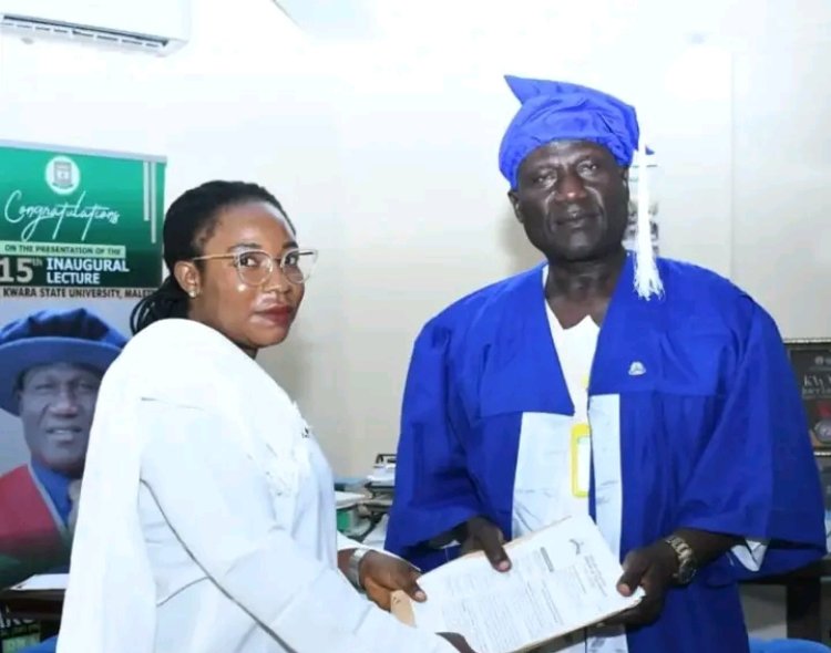 KWASU Dean Inducted as Honorary Fellow of African Forum for Innovative Teachers
