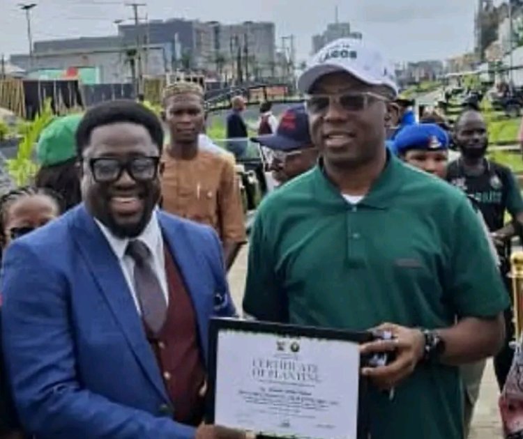 LASU Wins 2026 Lagos State Tree Planting Award