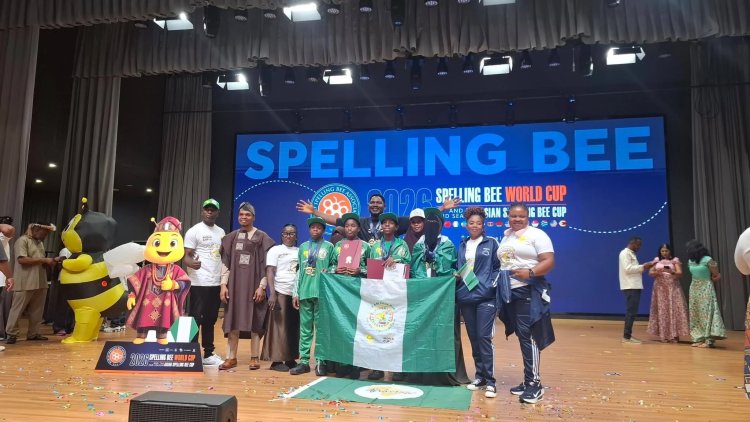 Team Nigeria Wins Gold at 2026 Spelling Bee World Cup in Shanghai