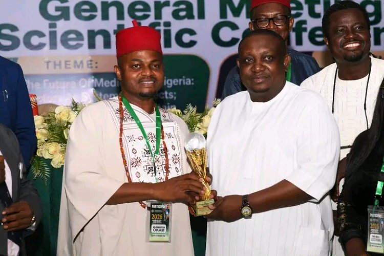 UNIZIK Vice-Chancellor Receives NMA Anambra Merit Award of Excellence