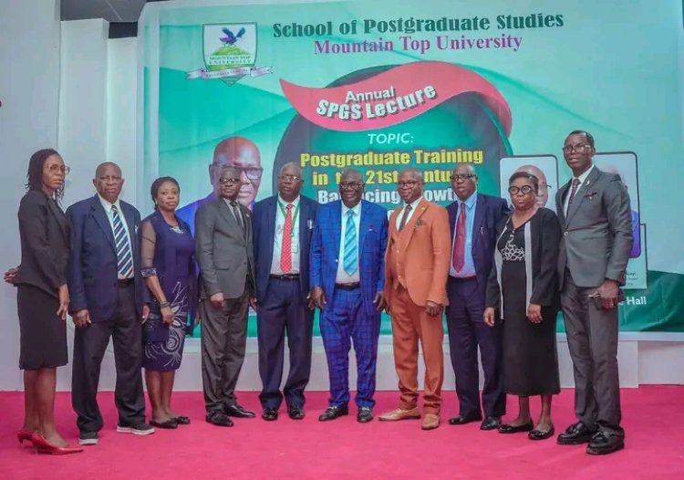 Mountain Top University Postgraduate School Advocates Reforms to Strengthen Nigeria’s Higher Education System