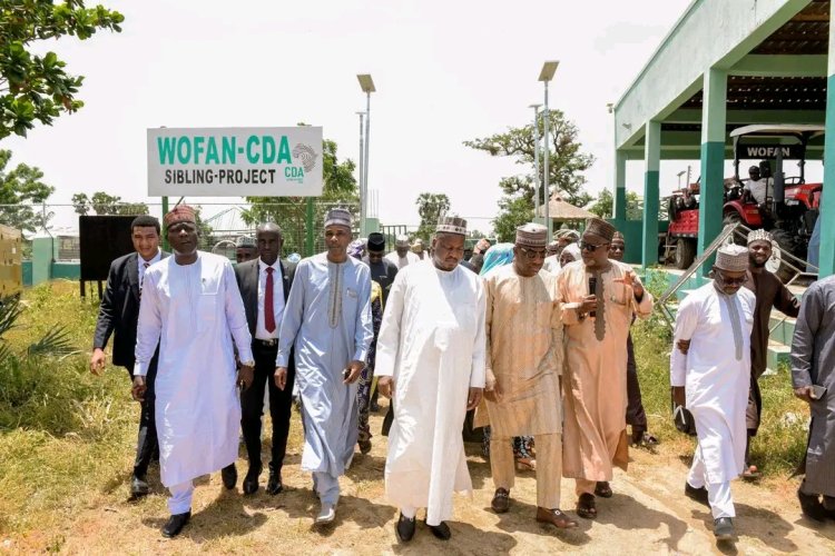 Minister of Education Visits WOFAN–CDA SIBLING Project Site, Commends Investment in Students' Skills Development
