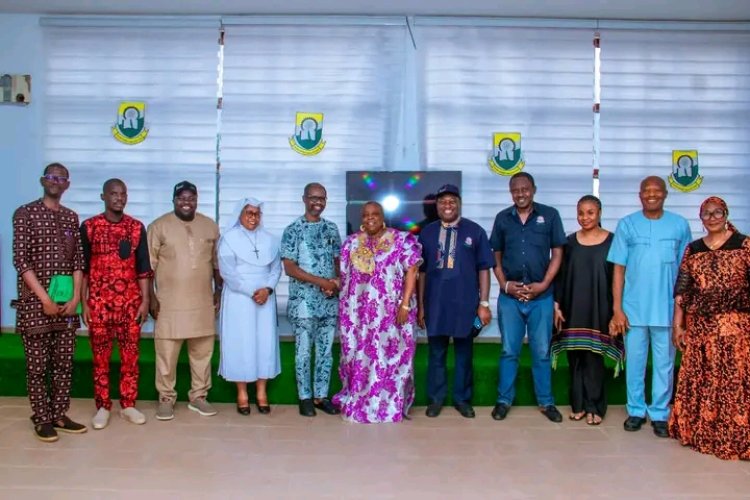 ASUU National Leadership Visits COOU Vice-Chancellor, Commends Commitment To Staff And Students’ Welfare