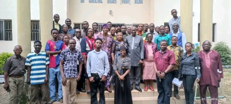 FUNAAB Research Highlights Botanical Solution To African Rice Gall Midge At IFSERAR Seminar
