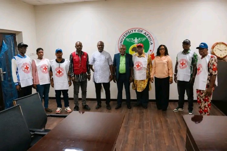 UAT Red Cross Seeks Partnership With University of Africa Toru Orua