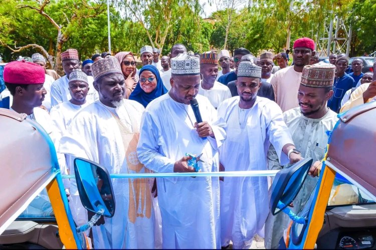 Prof. Haruna Musa Strengthens Students' Welfare with Three Additional BUK Tricycles