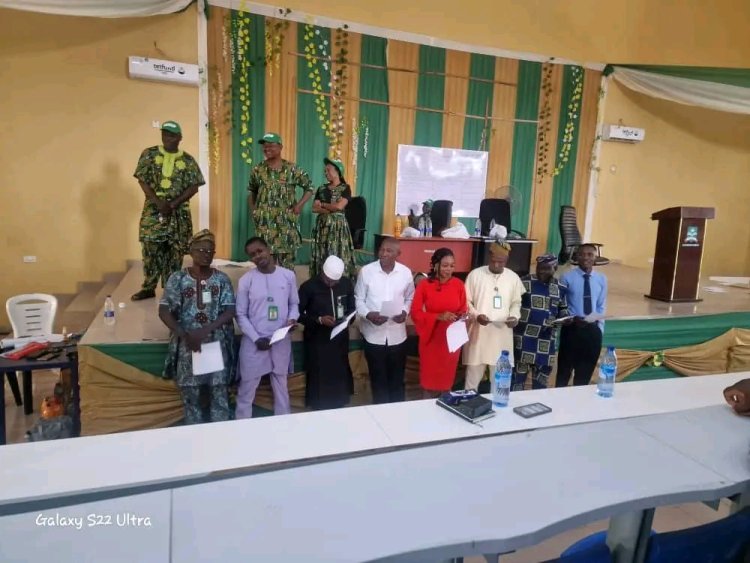 Acting Rector Charges New SSANIP Executives as Federal Polytechnic Ayede Elects New Officers