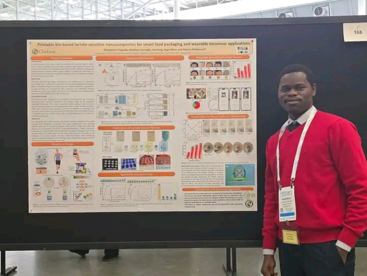 FUNAAB First-Class Graduate Leads Food Innovation Research in the United States