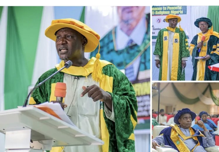 Gombe State University Holds 26th Inaugural Lecture