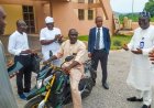 FUL VC Gifts Staff Member N2.5m Electric Motorcycle for Dedication to Duty