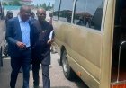 Bayelsa Government Presents Two Coaster Buses to Bayelsa Medical University