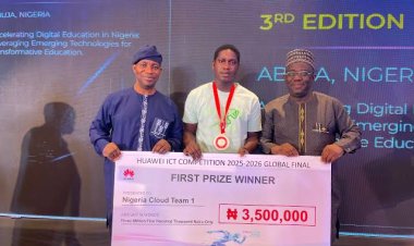 Peter Fagbola Brings Global Glory to UNILAG with Huawei ICT Competition Win
