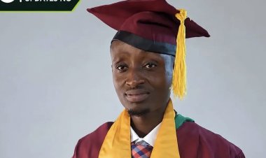 Uthman Uthman Oloyede, The Son Of A Firewood Seller Emerges Best Graduating Student With 4.98 CGPA