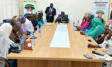 FEGOCOMOSA Pays Courtesy Visit to KIU Vice-Chancellor
