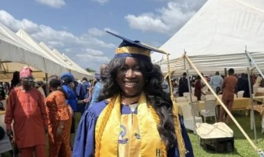Oluwanifemi Olusola Graduates with First Class in Economics, Emerges Best in Department at Redeemer’s University