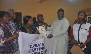 Rotary Club Decorates Provost As Nace Confers Fellowship On Salami