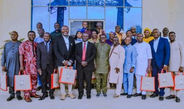 ANUC Pays Courtesy Visit To Prof Haruna Kuje Ayuba