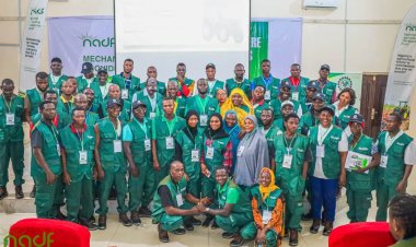 National Agricultural Development Fund NADF Graduates First Set of Trainees in National Agricultural Mechanisation Programme