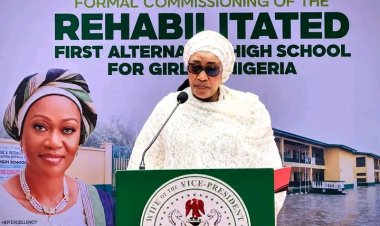 First Lady Oluremi Tinubu Commissions Rehabilitated Alternative High School for Girls in Lagos