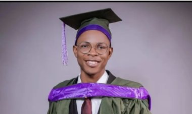 UNN Graduate Emmanuel Eze Bags First Class In Mechanical Engineering After Journey Of Struggle