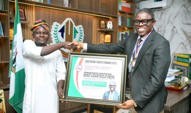 Southern Youth Forum Honours TASFUED VC With Nelson Mandela Leadership Award
