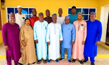 FCE(T) Gombe Provost Leads Management on Congratulatory Visit to Sports and Youth Development Commissioner