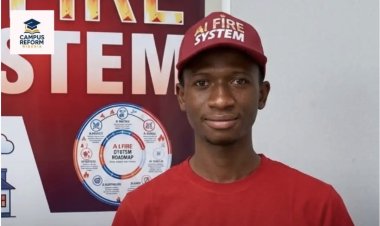 FUD Final-Year Student Develops AI-Powered Fire Detection and Prevention System
