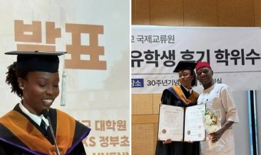 From K-drama Fan to Valedictorian: Nigerian Student Delivers Graduation Speech in Korean