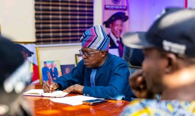 City Boy Movement Visits EKSU Vice Chancellor, Hails NELFUND Impact