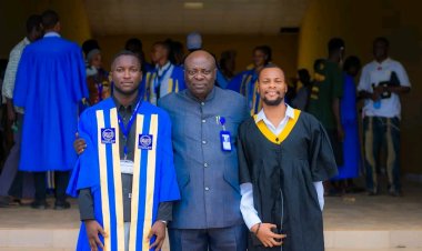 Oluseye Charges New OGITECH Student Leaders on Accountability and Service