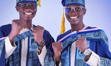 LASU Twins Shine as Taiwo Bags First Class, Kehinde Emerges Best Graduating Student