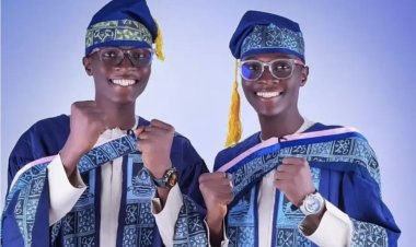 Lagos Island Twins Graduate with First Class, Bag Best Student Awards from LASU