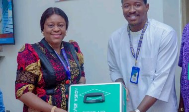 ACUSA Executives Donate First Aid Boxes to ACU Health Services