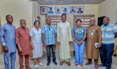 CECDI Pays Advocacy Visit to CMD of FUTH Lafia on COMBAT DR-TB Project