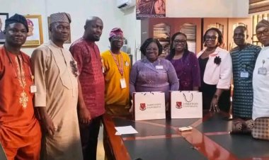 James Hope University VC Donates Economics Textbooks to AFUED Department