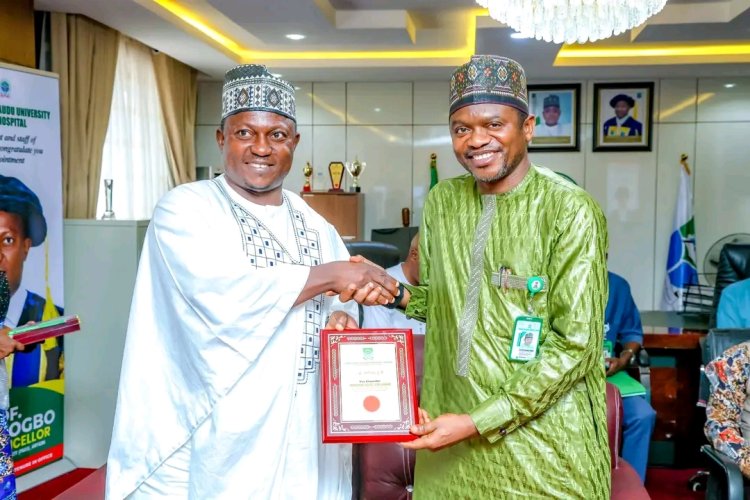 PAAU Vice-Chancellor Receives Federal Teaching Hospital Lokoja Chief Medical Director On A Courtesy Visit