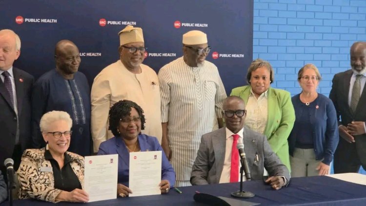 LASU Signs Five-Year Partnership Agreement With University Of Illinois Chicago To Boost Teaching, Research And Global Health