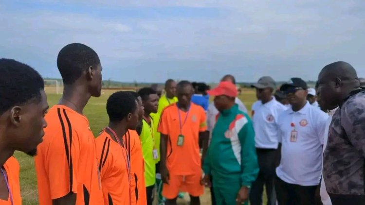 NAUB Vice-Chancellor Attends Thrilling Final of Inter-Faculty Games
