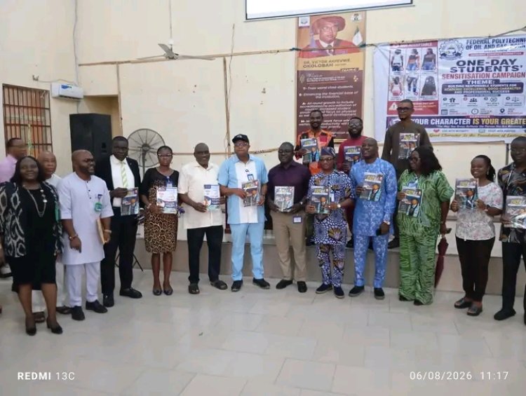 FPOG Bonny Launches First Institutional News Bulletin, Ekere